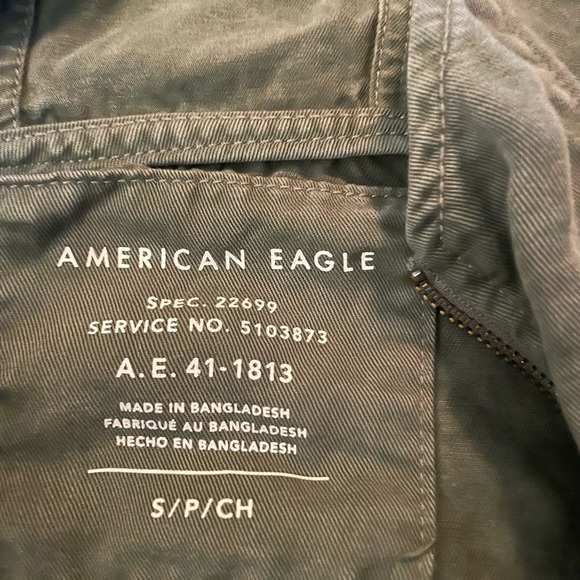 Military green utility jacket - Picture 4 of 4